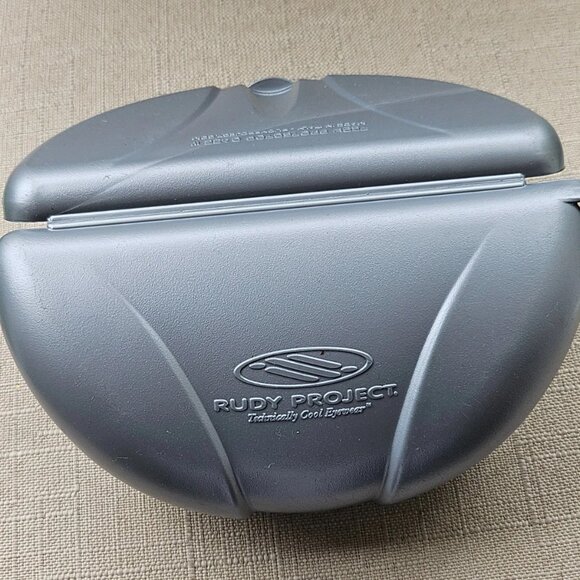 Rudy Project Eyeglasses Case Silver Tone Hard Case for Glasses Eyewear case only - Picture 2 of 9